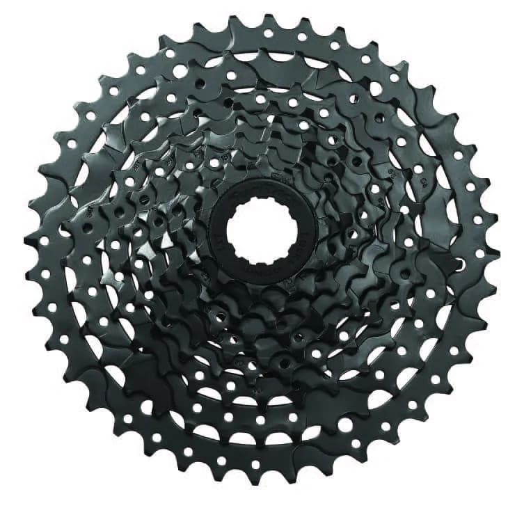 Касета SunRace CSM980 9AX, 9 швидкостей, 11-40T, Black