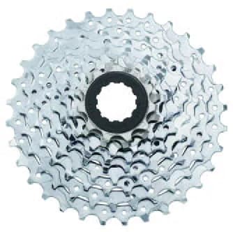 Касета Sun Race M90, 9 швидкостей, 11-36T, срібна