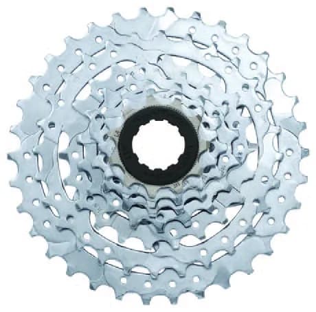 Касета Sun Race M40, 7 швидкостей, 11-28T, срібна