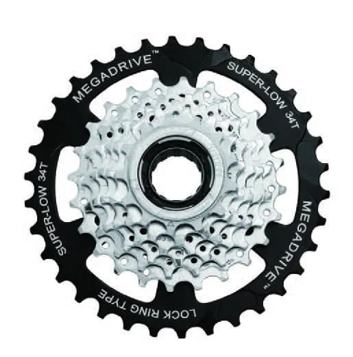 Тріскачка SunRace MFM4S 7CV, 7 швидкостей, 13-34T, Zinc/Black