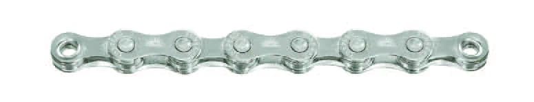 Ланцюг SunRace CN10A Silver, 10 швидкостей, 126 ланок, з замком