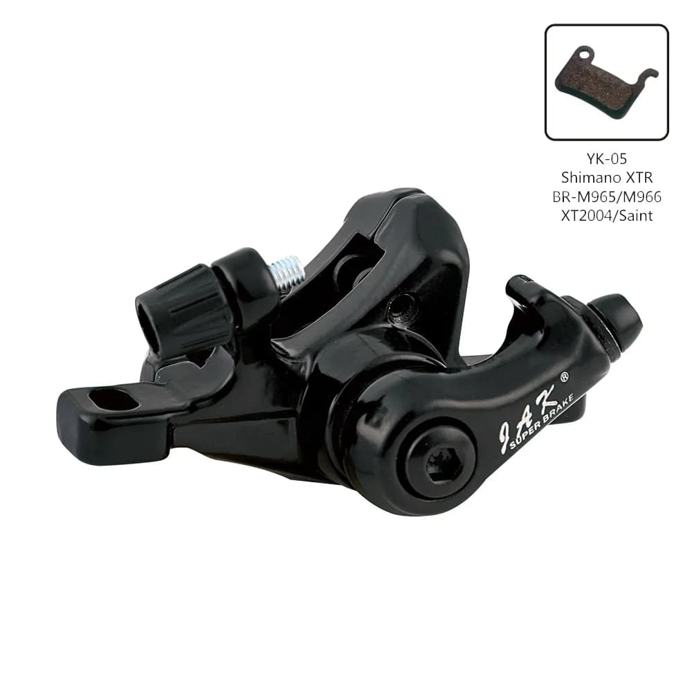 Гальмо дискове механічне Nutt JAK-7 з заднім адаптером та ротором 160мм