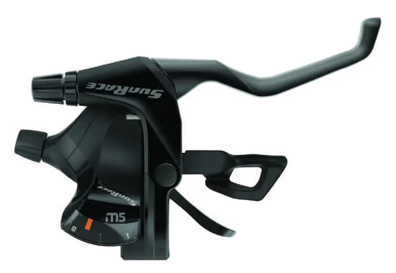 Моноблок SunRace M503 правий, 8 швидкостей, сумісний з V-Brake