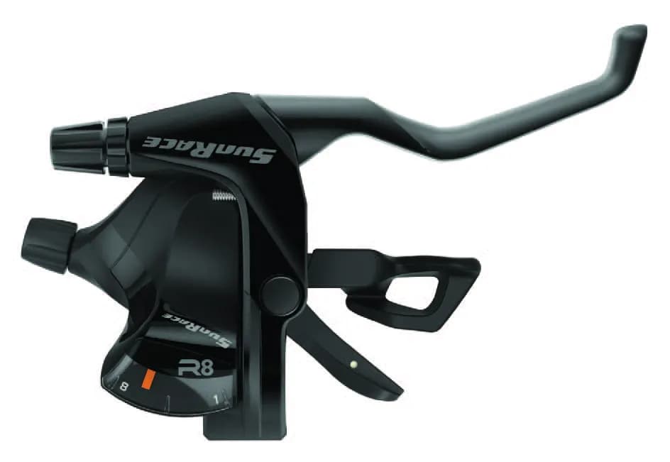 Моноблок SunRace F803 лівий, 3 швидкості, сумісний з V-Brake