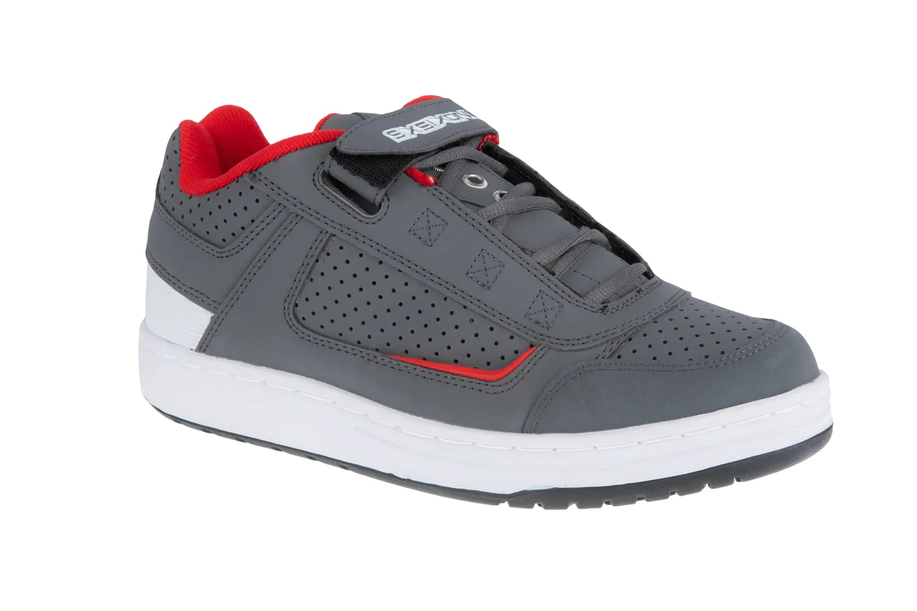 Велосипедне взуття SixSixOne Filter SPD, Сірий/Червоний, US 12 / EU 45,5