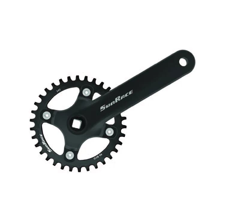 Шатуни SunRace FCM93U під квадрат, 32T Narrow-Wide, 170мм