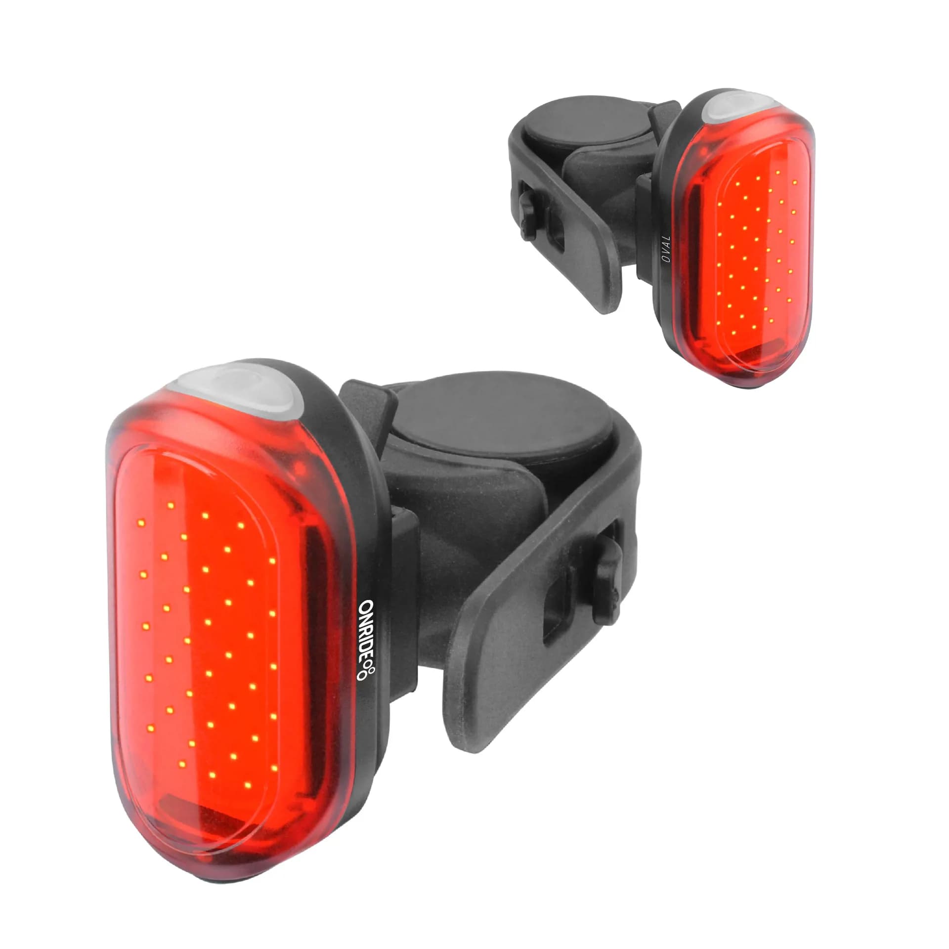 Заднє світло ONRIDE Oval (15 lm, 300 mAh, Type-C), пластикове