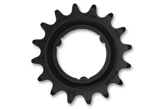 Зірка задня KMC Shimano Wide 16T чорна 1/8"