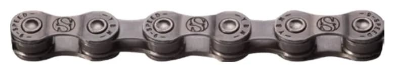 Ланцюг ONRIDE S9 9 швидкостей 116 ланок сірий/сірий + замок