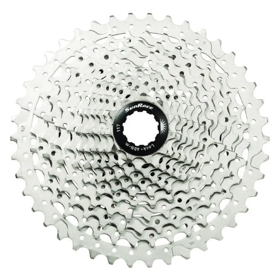 Касета SunRace MS7, 11 швидкостей, 11-46T, срібна