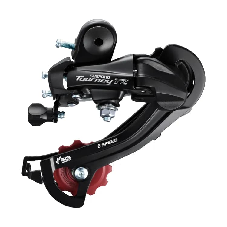 Перемикач задн. 7 індекс max-28T під болт SHIMANO RD-TZ500 чорний середня лапка