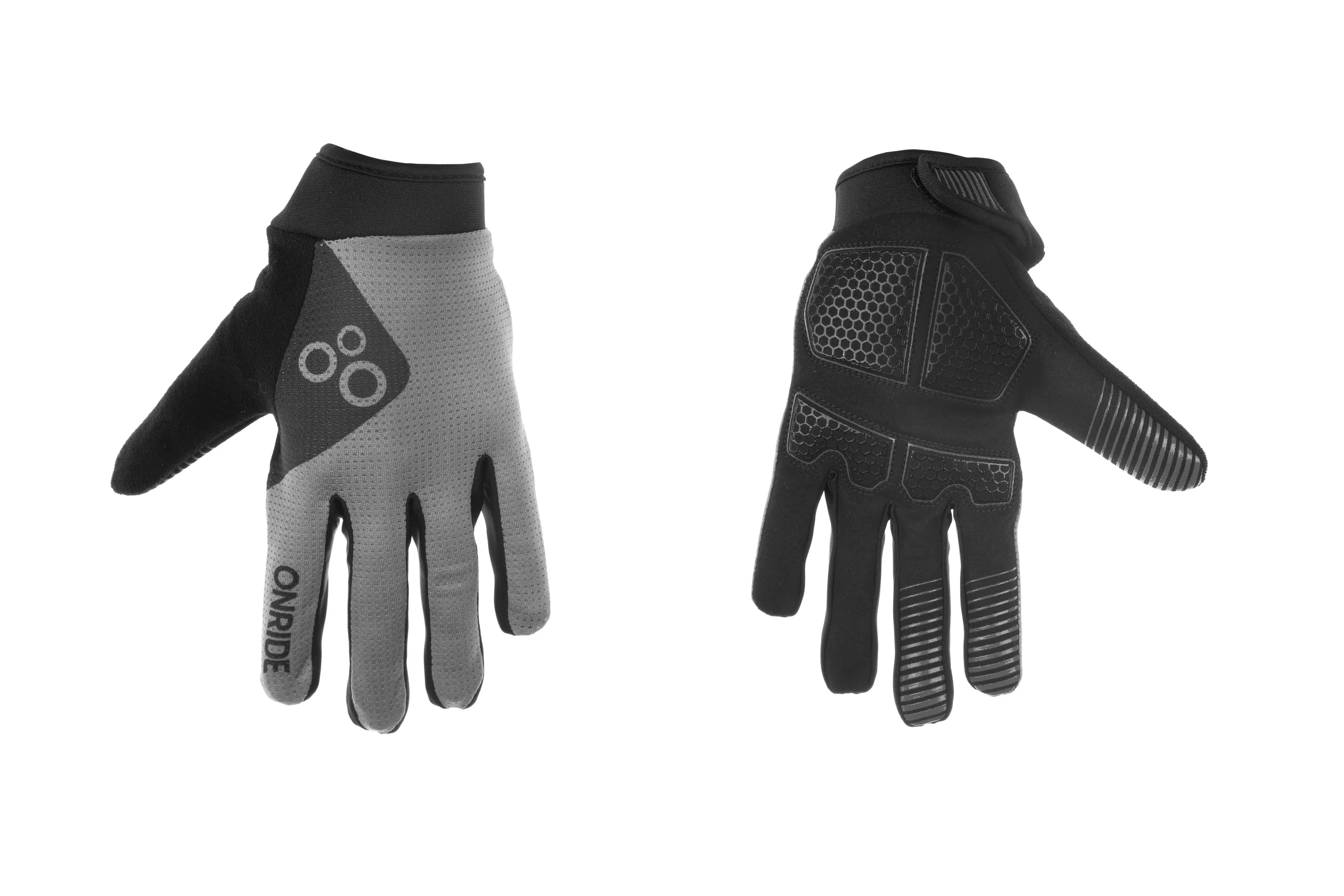 Рукавички ONRIDE Long 20 колір сірий/чорний розмір XS