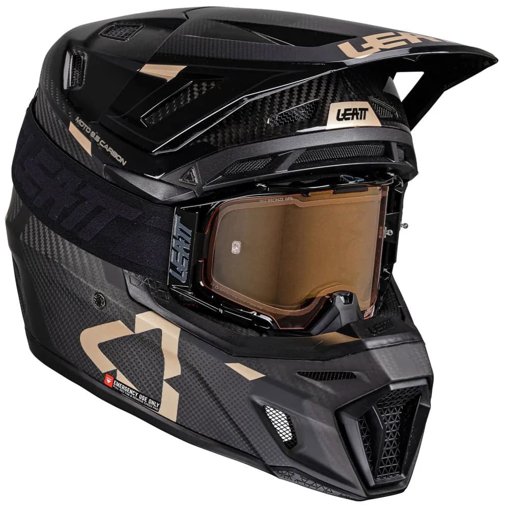 Шолом LEATT Moto 9.5 Helmet + Goggle [Black], M
