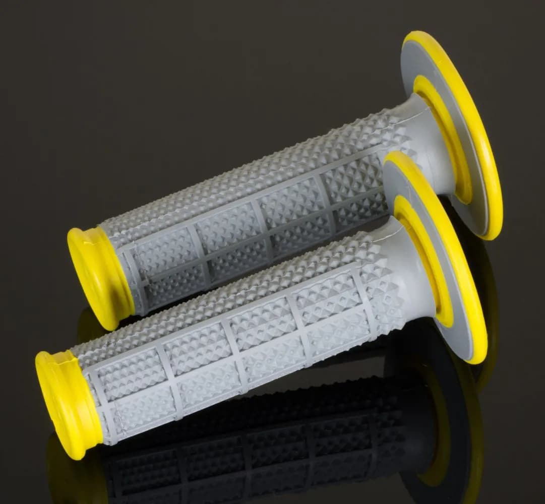 Гріпси Renthal MX Tapered Grips - Dual Compound [Yellow], Soft