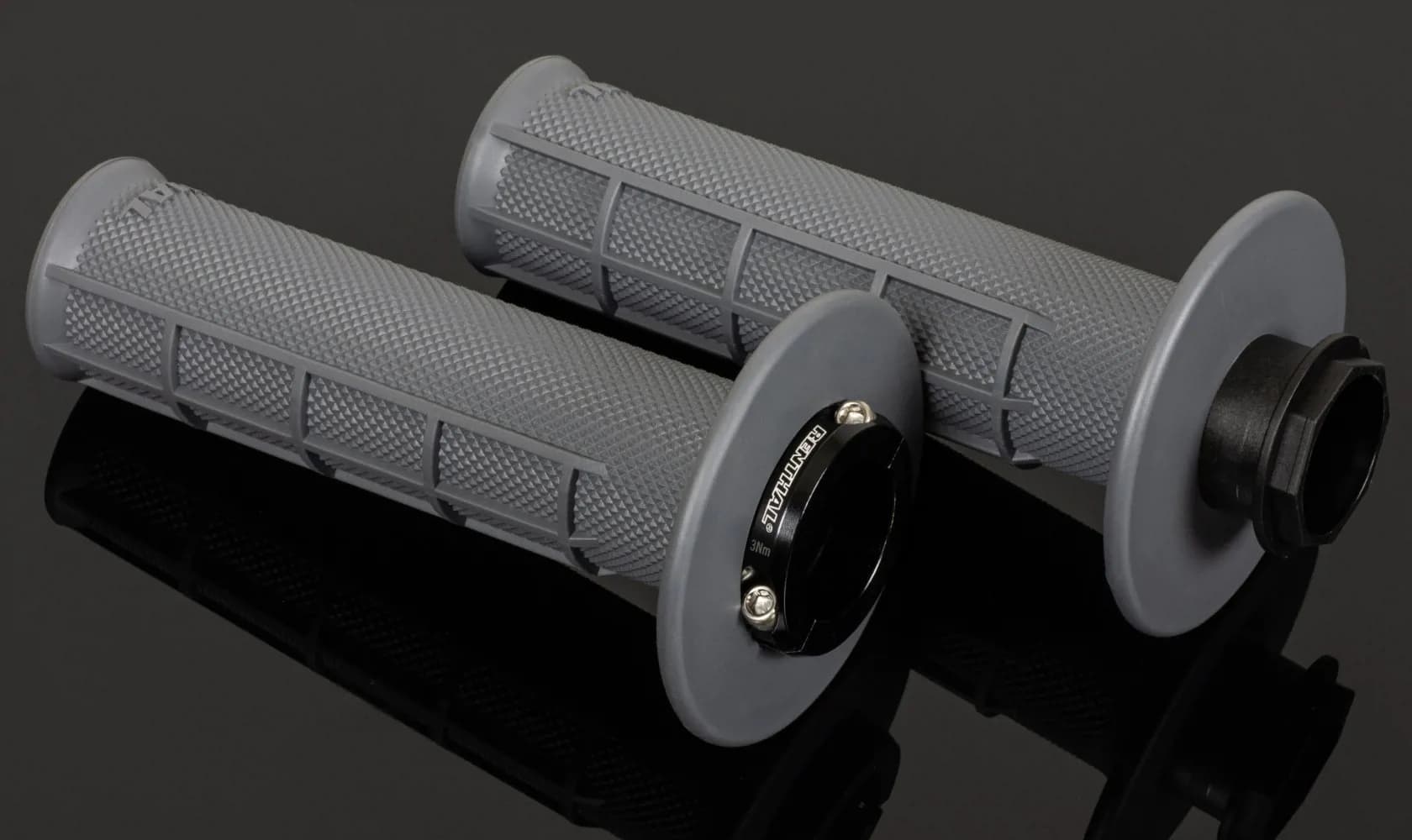 Гріпси Renthal MX Lock-On Grips - Half Waffle [Original], Medium