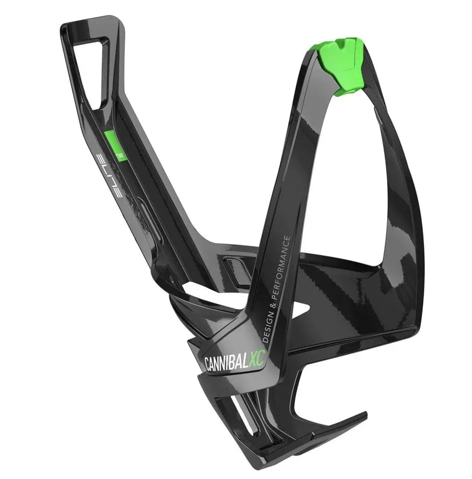 Фляготримач Elite CANNIBAL XC BIO чорний\зелений