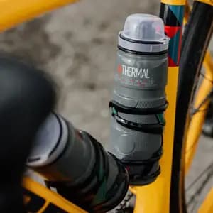 Фляготримач ELITE PRISM RECYCLED L чорний матовий
