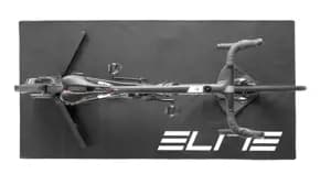 Мат під велотренажер ELITE, чорний (180х90)