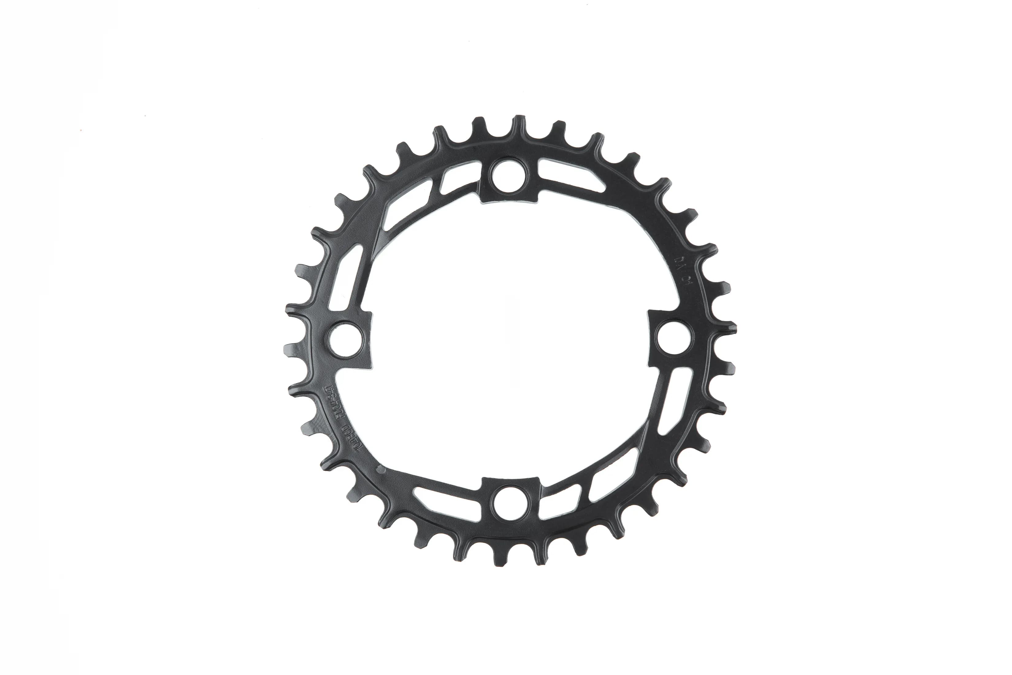 Зірка передня ONRIDE Solo 10 Narrow-Wide, 34T, BCD 104 мм, сталь, чорна