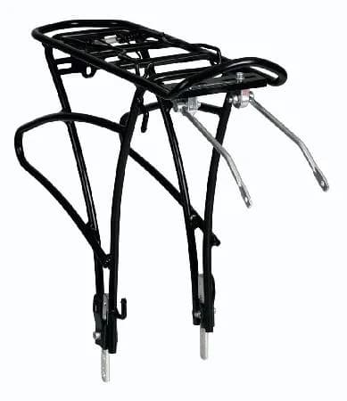 Багажник Longus WELD на раму, універс, чорний