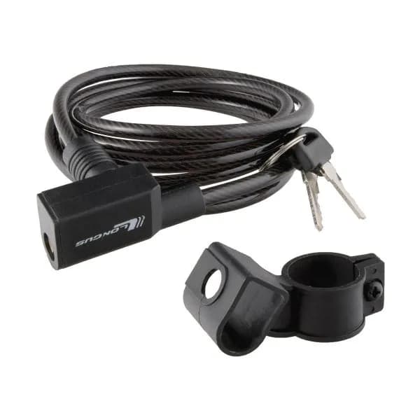 Замок LONGUS 6Х1200мм +кріплення, чорний Special Edition