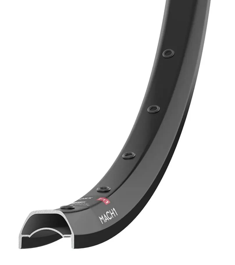 Обід Mach1 WOOKX, 29" 28 отв., чорний