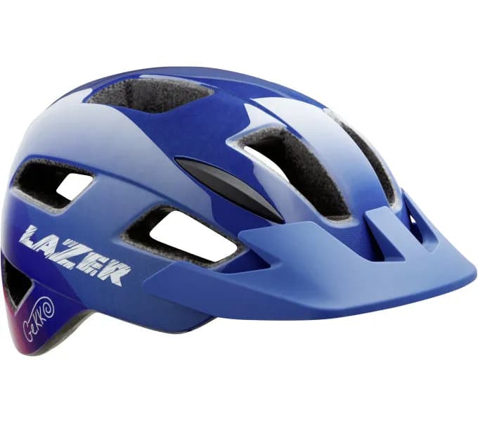 Шолом LAZER Gekko підлітковий, синьо-рожевий