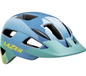 Шолом LAZER Gekko підлітковий, синьо-жовтий