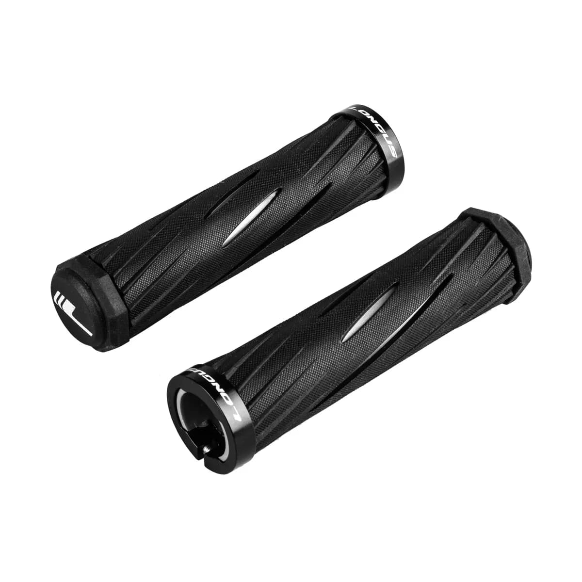 Ручки керма Longus VORT, з замком чорний 