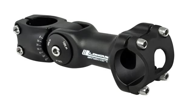 Винос зі змінним кутом Longus  SETUP OS 28,6/31,8/110mm чорний