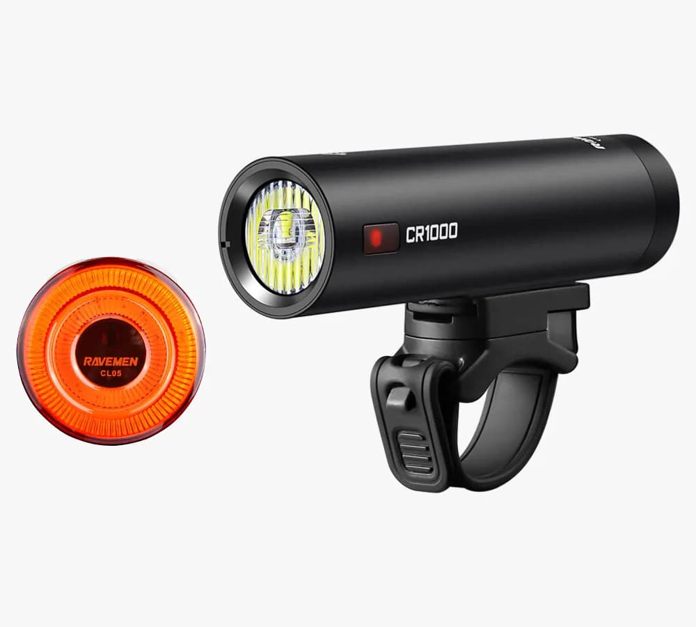 Комплект світла Ravemen CR1000+CL05, 1000+30 Люмен