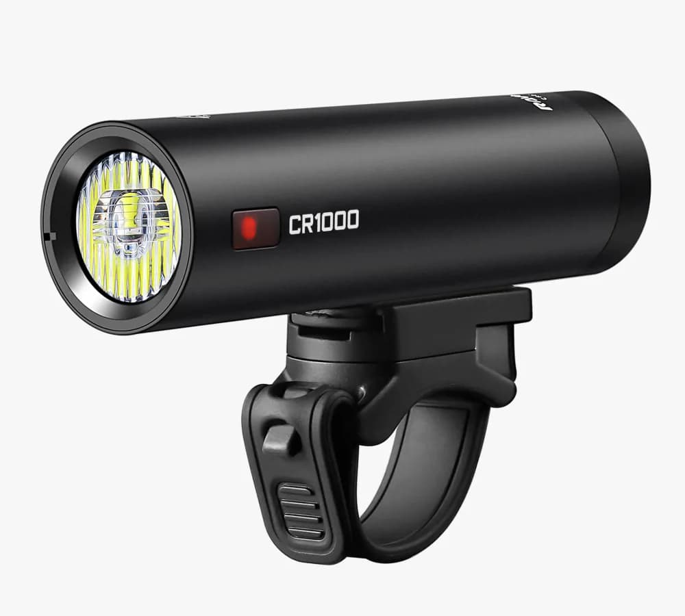 Велосипедна фара Ravemen CR1000 (1000 lm, 4000 mAh) дротова кнопка