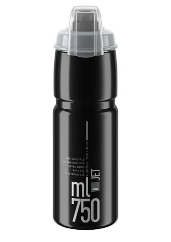 Фляга ELITE JET PLUS чорний/сірий 750мл 
