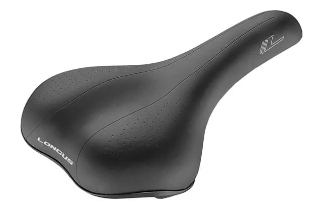 Сідло Longus ELMOS чорний, Trekking/City