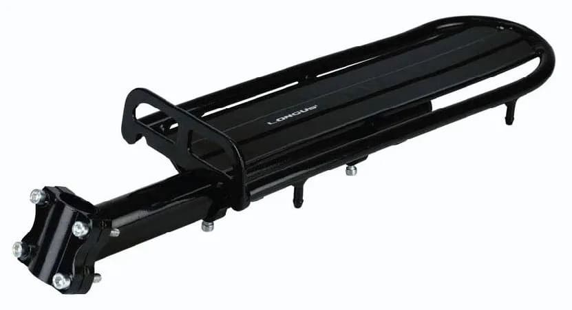 Багажник Longus на підсідельний штир, Al, чорний