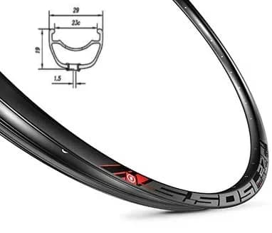 Обід Mach1 5,50 SL DISC 27,5" 32 отв, TLR, пістон, чорний, FV 570гр.