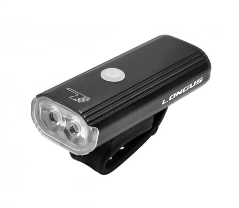Світло переднє Longus BLOK 800  8 ф-цій USB, чорний