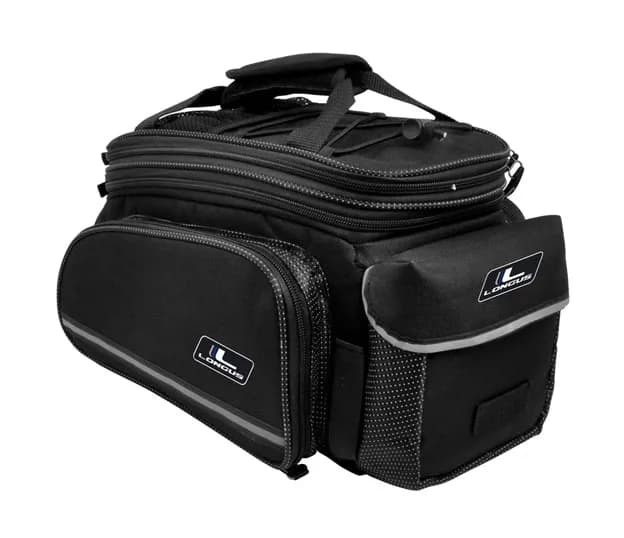 Сумка Longus INCREASER,   на багажник, чорний