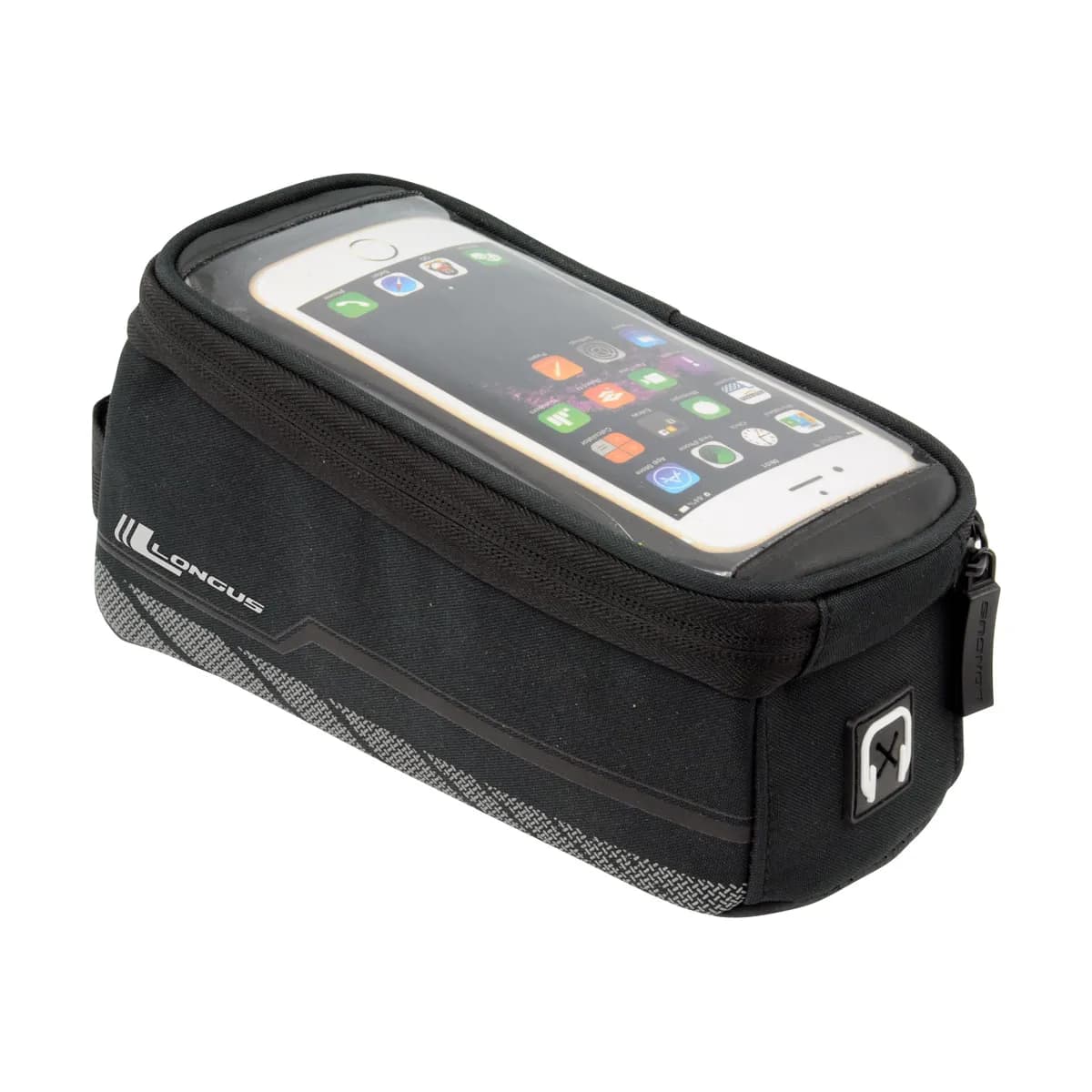 Сумка Longus MEDIA L, на раму, чорний 