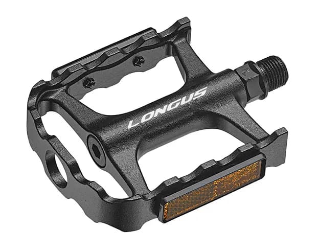 Педалі Longus MTB PREMIUM Al, пром підшипники, чорний