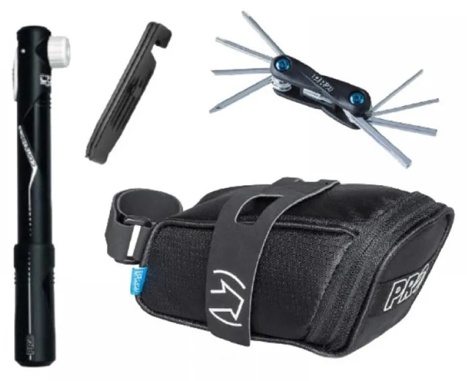 Набір PRO Medi (підсідельна сумка, насос, бортировки, мінітул 10ф)