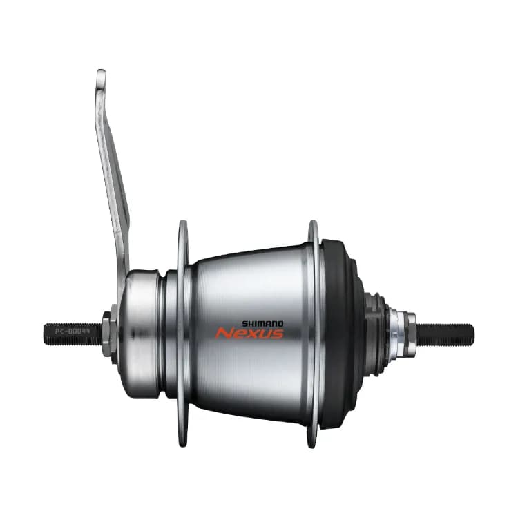Втулка задня Shimano SG-C3001-7, NEXUS 7-швидк, 36отв, 127X176мм, з ножним гальмом, срібна, OEM