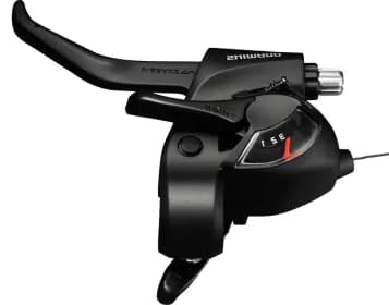 Гальм ручка/шифтер Shimano ST-EF41 лівий 3-шв, чорний ОЕМ