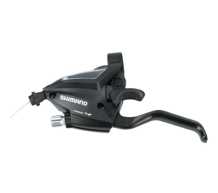 Гальм ручка/шифтер ST-EF500 лівий 3-зв, трос, чорний ОЕМ