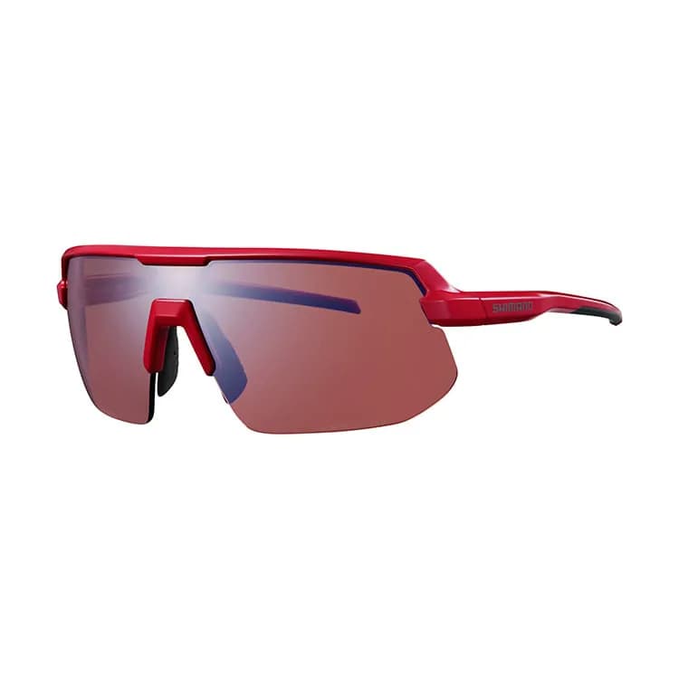 Окуляри Shimano TWINSPARK 2  RIDESCAPE HIGH CONTRAST, червоні