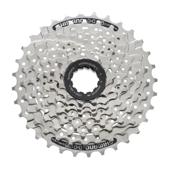 Касета Shimano CS-HG41, 11-34, 8-з. срібл