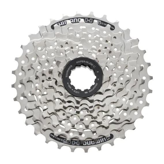 Касета Shimano CS-HG41, 11-30, 8-з. срібл