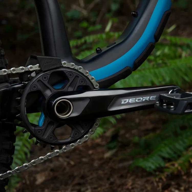 Шатуни Shimano FC-M6100-1 DEORE, інтегрована вісь, 170мм 32T 12-шв. CL-52мм без каретки