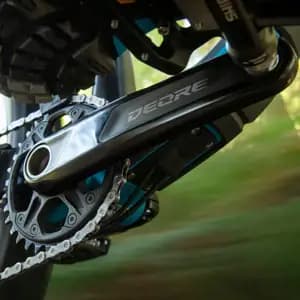 Шатуни Shimano FC-M6100-1 DEORE, інтегрована вісь, 170мм 32T 12-шв. CL-52мм без каретки