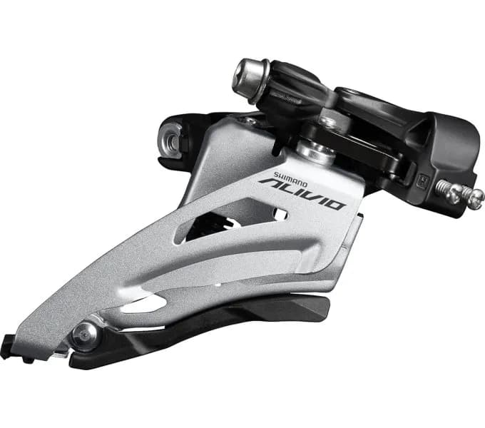 Перемикач передній Shimano FD-M3120-M-B, ALIVIO 2X9, MID CLAMP, SIDE SWING, хомут 34,9/31,8, макс. 36зуб. CL:51.8MM